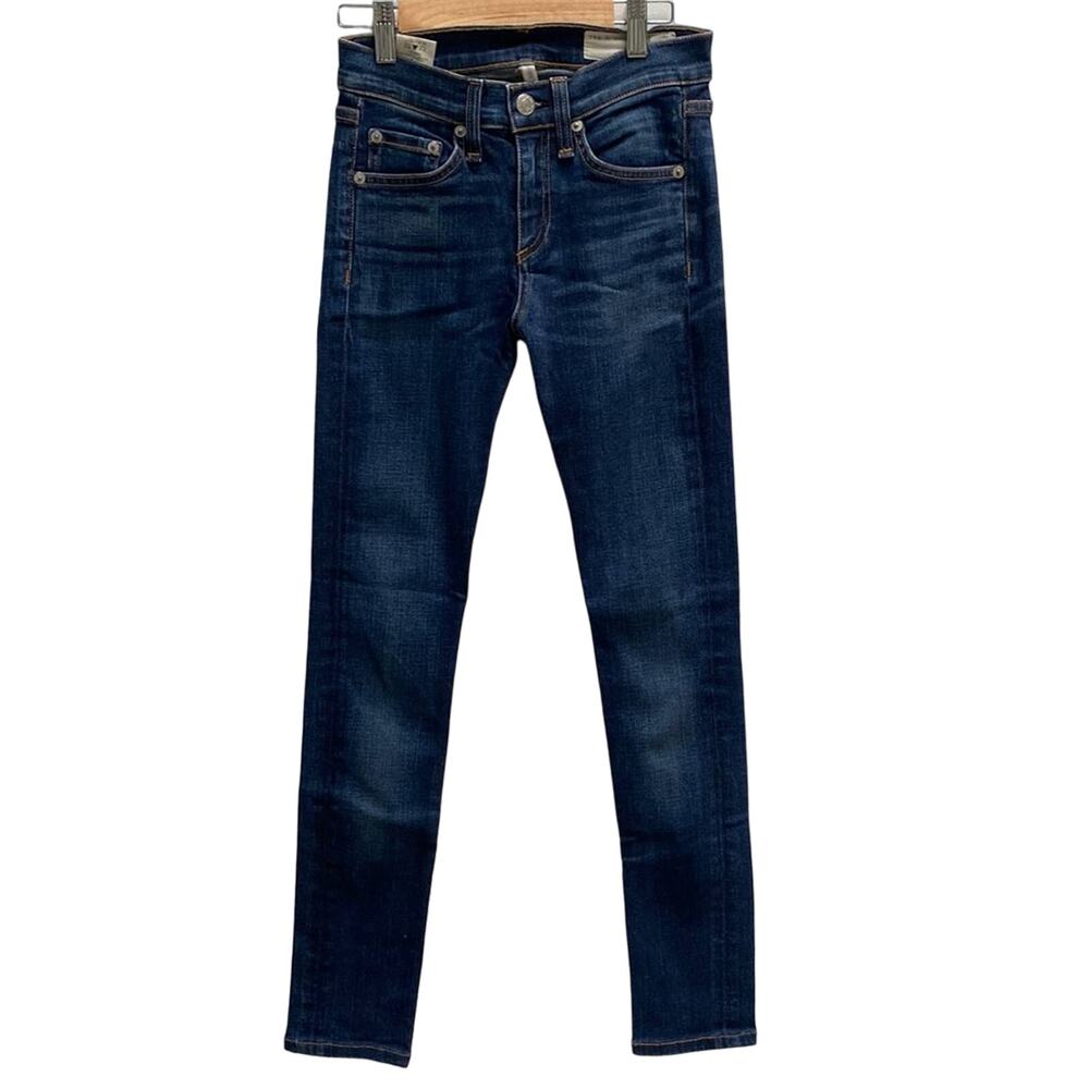 Rag & bone high rise skinny Denim Jeans size 24